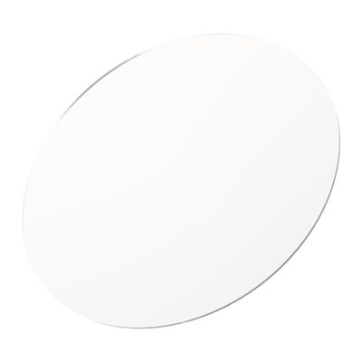 SEWACC Round Acrylic Mirror Sheet for Makeup to Maintain Design for Living Room Bedroom Decoration