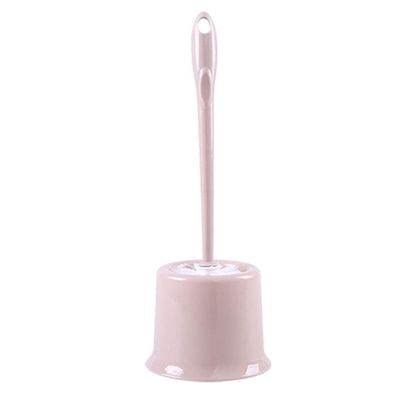 KIZQYN Toilet Brush Long Handle Holder Toilet Brush with Base Toilet Brush Simple Design Toilet Brush Bathroom Tool Cleaning Toilet Brush Set Toilet Cleaner Brush (Color : 1)