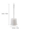 KIZQYN Toilet Brush Long Handle Holder Toilet Brush with Base Toilet Brush Simple Design Toilet Brush Bathroom Tool Cleaning Toilet Brush Set Toilet Cleaner Brush (Color : 1) view 2