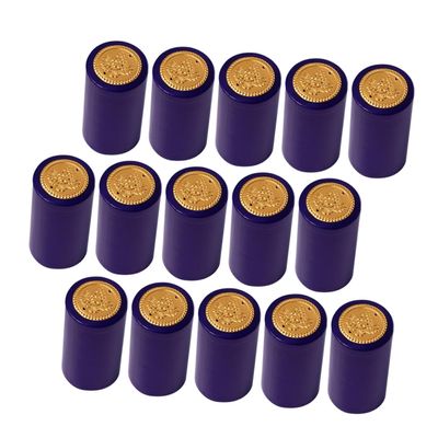 Angoily 200pcs Wine Bottle Seal Shrink Caps Heat Shrink Covers for Red Wine Bottles Flexible and Easy to Use for Home Brewing and Gifting