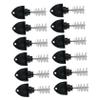 UPKOCH 12pcs Faucet Brush for Beer Taps Reusable Wear-resistant Cleaning Brushes for Bar and Equipment Compact Design for Easy Storage view 1