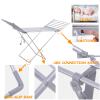 Clothes Drying Rack 45~55  Constant Temperature Heating Energy-Efficient, Foldable Laundry Dry Rack with 18 Heating Bars, for Towel Shirts Bed Sheets Dry view 4