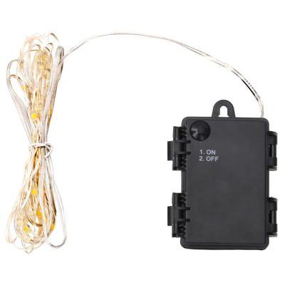 Tidyard LED String Lights, Extra Long 433.1 Inch Black and White Plastic with Integrated Fan, Water-Resistant Flexible Design for Indoor Outdoor Decor Living Room Bedroom Wedding Party