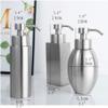 VNABO Refillable Soap Dispenser Soap Dispenser Stainless Steel Foam Lotion Bottle Brushed Nickel Liquid Soap Pump Dispenser for Kitchen Countertop for Kitchen Bathroom view 2