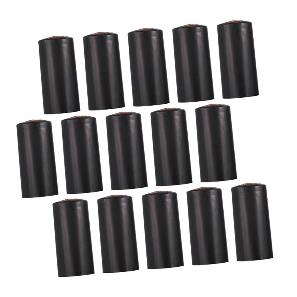 Angoily 200pcs Red Wine Bottle Shrink Caps for Air-tight Sealing Heat Shrinkable Films for Preserving Opened Wine Bright for Elegant Presentation
