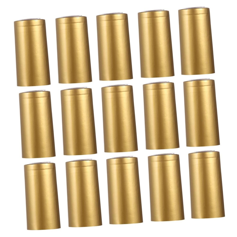 Angoily 200pcs Wine Bottle Shrink Caps Professional Heat Shrink Seals for Red Wine Bottles for Home Winery Restaurant Use Convenient Storage and Protection