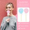 3Pcs Fake Lollipop Christmas Candy Model Prop Wool Felt Simulation Food Ornament for Xmas Tree, Wedding Party Photo Prop view 2