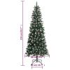 Gecheer Large Collapsible Christmas Tree, Green PVC Steel Cone-shaped 82.7 Inch for Indoor Outdoor Living Room view 4