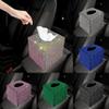 Bling Tissue Holder with Crystal Rhinestone Square Tissue Storage Box Fashion Tissue Container Glitter Diamond Tissue Organizer Facial Napkin Dispenser for Car Home Bedroom Dresser Night Stands view 3