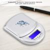 Electronic Mini Digital Scale,1.1lb/500g (0.01g) Portable Laboratory Balance Jewelry Scale, 4 Units Conversion Smart Scale for Food, Coffee, Jewelry, Medicine, Herb view 3