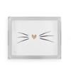 Acrylic Serving Tray with Handles - Cat Gifts for Cat Lovers - Trays for Coffee Tables - Tray for Ottoman - Cute Decor for Home - Kitty Breakfast Weddings Baby Shower Celebration Vanity Tray view 1