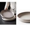 Serving Plate Tray Dinner Plate 12 Inch Large Western Food Plate Dishes Restaurant Deep Plate Lobster Plate Cold Dishes Set Tableware view 3