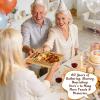 60th Birthday Gifts for Women Men, Happy 60 Year Old Birthday Gift Cutting Board for Her Him, Back In 1966 Birthday Decorations Woman Man Turning 60, 60th Cutting Board Birthday Favor view 4