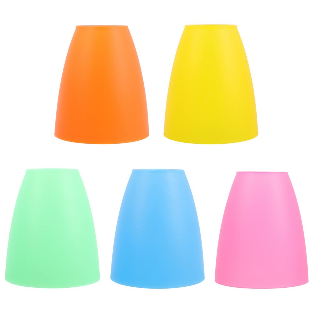 Yardwe Lamp-chimney Light Shade Table Lamp Lampshade Decorative Light Cover Random Color