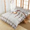3 Pieces Duvet Cover California King Bedding Sets Aztec Southwestern Native Ethnic Tribal Abstract Luxury Soft Comforter Cover with Pillowcases Boho Geometric Art Microfiber Quilt Covers for Bedroom view 4