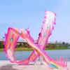 Square Exercise Dance Outdoor Flinging Fitness Dragon POI Wu Long 3D Real-Like Dragon Ribbon Streamer Set (26.2ft, Pink Phoenix) view 1