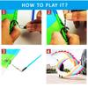 Square Exercise Dance Outdoor Flinging Fitness Dragon POI Wu Long 3D Real-Like Dragon Ribbon Streamer Set (26.2ft, Pink Phoenix) view 4