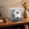 HOPEME 11 Inch Acrylic Case for Display, Clear Display Acrylic Box for Collectibles, Alternative Glass Case with Matt Black Stand for Display Action Figures view 2