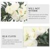 DECHOUS 2pcs Wedding Arch Artificial Flowers Swag Beautiful Fake Flower Decor for Welcome Sign Ceremony Decorations Floral Ornament and Colors view 3