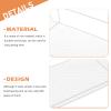DECHOUS Shelf Over The Door Ironing Board Holder Wide Ironing Board Wall Mounted Ironing Board Tv Accessories Bracket Iron Holder Wall Mount Broom Wall Mount Planer White WiFi Router view 3