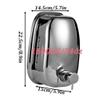 HRTC Lotion Dispensers Wall Mounted Soap Dispenser Large Capacity Stainless Steel Soap Pump Leak Proof Pump, Push Type Lotion Dispenser 54oz/1600ml Kitchen, Bathroom view 2