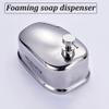 HRTC Lotion Dispensers Wall Mounted Soap Dispenser Large Capacity Stainless Steel Soap Pump Leak Proof Pump, Push Type Lotion Dispenser 54oz/1600ml Kitchen, Bathroom view 3