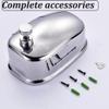 HRTC Lotion Dispensers Wall Mounted Soap Dispenser Large Capacity Stainless Steel Soap Pump Leak Proof Pump, Push Type Lotion Dispenser 54oz/1600ml Kitchen, Bathroom view 4