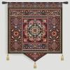 Aubelin Tapestry Moroccan Style III Fine Art Tapestry Wall Hanging 100% Cotton Size 55"x67" view 2