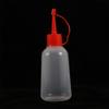 100ml Squeeze Bottle Plastic Clear Tip Applicator Bottle Plastic With Tip Cap For Crafts Art Glue Multi Purpose Refillable Empty(red) view 1
