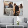 Custom Tapestry Add Your Name Photo Word Design Personalized Backdrop as Wedding Birthday Father's day Mother's day Holiday Gift, Customized Wall Hanging suitable for Bedroom Living Room (Style 03, 37X29 IN) view 1