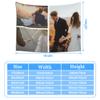 Custom Tapestry Add Your Name Photo Word Design Personalized Backdrop as Wedding Birthday Father's day Mother's day Holiday Gift, Customized Wall Hanging suitable for Bedroom Living Room (Style 03, 37X29 IN) view 2