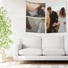 Custom Tapestry Add Your Name Photo Word Design Personalized Backdrop as Wedding Birthday Father's day Mother's day Holiday Gift, Customized Wall Hanging suitable for Bedroom Living Room (Style 03, 37X29 IN) view 4