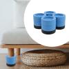 LIFKOME 4pcs Non- Bed Risers Heavy Duty Furniture Lifters for Sofas and Beds Felt Pads - Support Increases Height for Home Use view 2