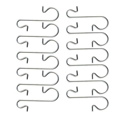 Zerodeko 150pcs S Shaped Metal Hangers for Christmas Ornaments and Decor