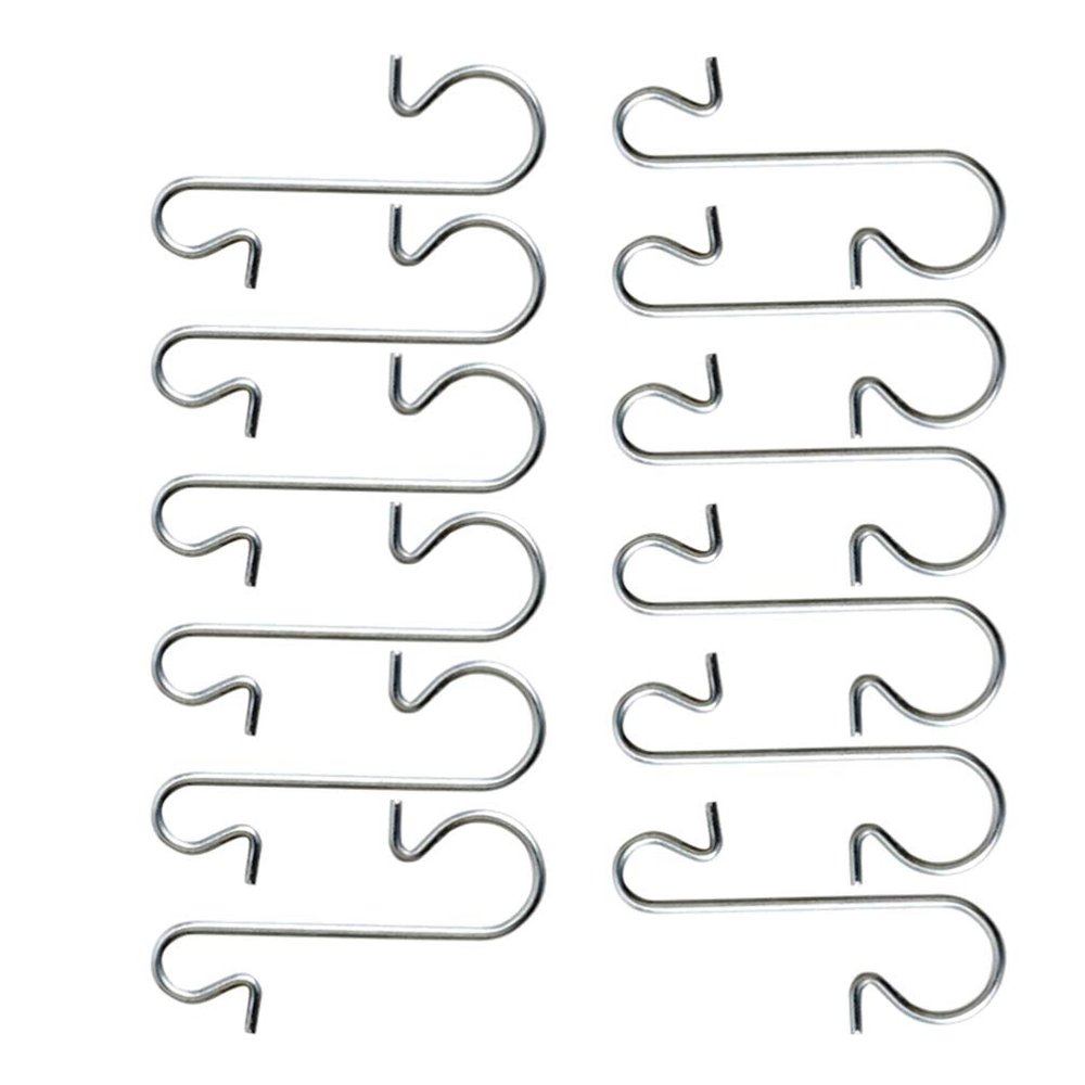 Zerodeko 150pcs S Shaped Metal Hangers for Christmas Ornaments and Decor