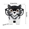 Creative Glasses Stand - Wooden Spectacle Holder Stand | Spectacle Holder Stand for Home Office Desk Christmas Decor Holiday Decor Accessories Aocate view 4