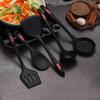 5 Pcs Silicone Utensils Set Non Stick Kitchen Cooking Tools Set Spatula Shovel Turner Heat Insulation Kitchenware view 3