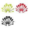 10 Silicone Kitchenware Non-stick Cookware Cooking Tool Spatula Ladle Egg Beaters Shovel Spoon Soup Kitchen Utensils Set (Color : A) view 2