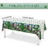 Tatuo 172 Pcs Dinosaur Birthday Party Supplies Dinosaur Theme Party Decorations for Dino Tablecloth Happy Birthday Banner Knife Fork Spoon Plate Napkin Cup Tableware Supplies Serve 24 view 3