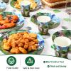 Tatuo 172 Pcs Dinosaur Birthday Party Supplies Dinosaur Theme Party Decorations for Dino Tablecloth Happy Birthday Banner Knife Fork Spoon Plate Napkin Cup Tableware Supplies Serve 24 view 4