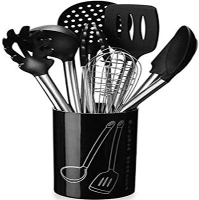 9 in 1 Silicone Handle Cookware Silica Gel Utensils Kitchenware Non Stick Pan Shovel Spoon Spatula Kitchen Cooking Tool Set