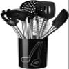 9 in 1 Silicone Handle Cookware Silica Gel Utensils Kitchenware Non Stick Pan Shovel Spoon Spatula Kitchen Cooking Tool Set view 1