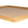 BambooMN Organic Bamboo Serving Tray, Vanity, Appetizers, Snacks, Desserts, Charcuterie Boards, 17"x13"x0.75" - 30 Trays view 3