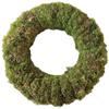 NOLITOY Artificial Moss Wreath Ring: DIY Christmas Wreath for Front Door Windows Home Party Supplies view 1