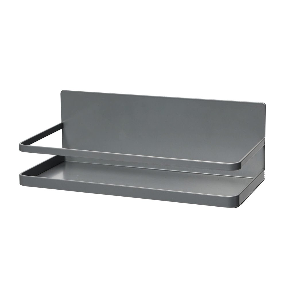 Household Essentials Metal Magnetic Spice Organizer, Grey