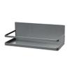 Household Essentials Metal Magnetic Spice Organizer, Grey view 1
