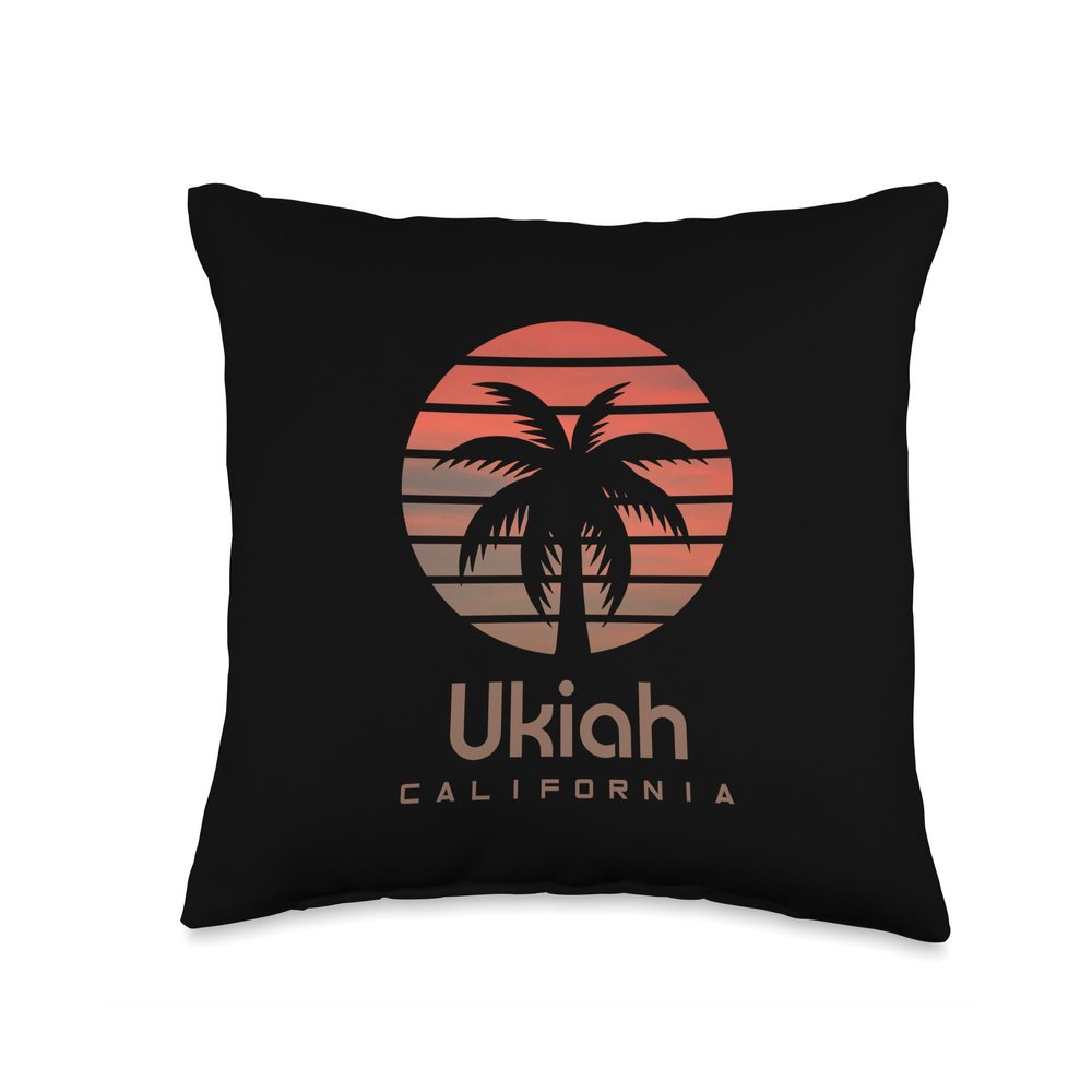 California Ukiah Throw Pillow