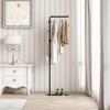 Metal Coat Rack Bracket Finish Stable Marble Base with High-end Hooks Freestanding Metal Tree Hats Easy to Assemble view 4