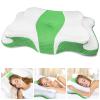 CHxxy Memory Foam Pillows, Cervical Pillow for Neck and Shoulder Pain Relief, Ergonomic Contour Bed Pillow, Soft for Side Sleep Stomach Sleeping and Back Sleeper view 1