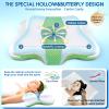 CHxxy Memory Foam Pillows, Cervical Pillow for Neck and Shoulder Pain Relief, Ergonomic Contour Bed Pillow, Soft for Side Sleep Stomach Sleeping and Back Sleeper view 4